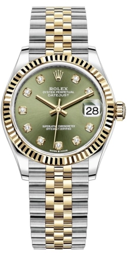 Rolex Datejust in Oystersteel and gold, M278273-0019