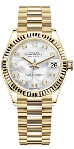 Rolex Datejust in Gold, M278288RBR-0038