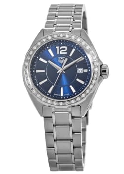 Tag Heuer Formula 1 Quartz Blue Dial 32mm Steel Women S Watch Wbj1412 Ba0664 Watchmaxx Com