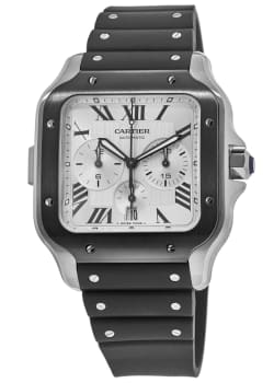 Cartier Calibre de Cartier Two Tone Men's Watch W7100036