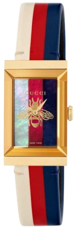 Gucci 2305 Two Tone White Dial Women's Watch YA023509 Gucci 2305 Two Tone White Dial Women's Watch YA023509