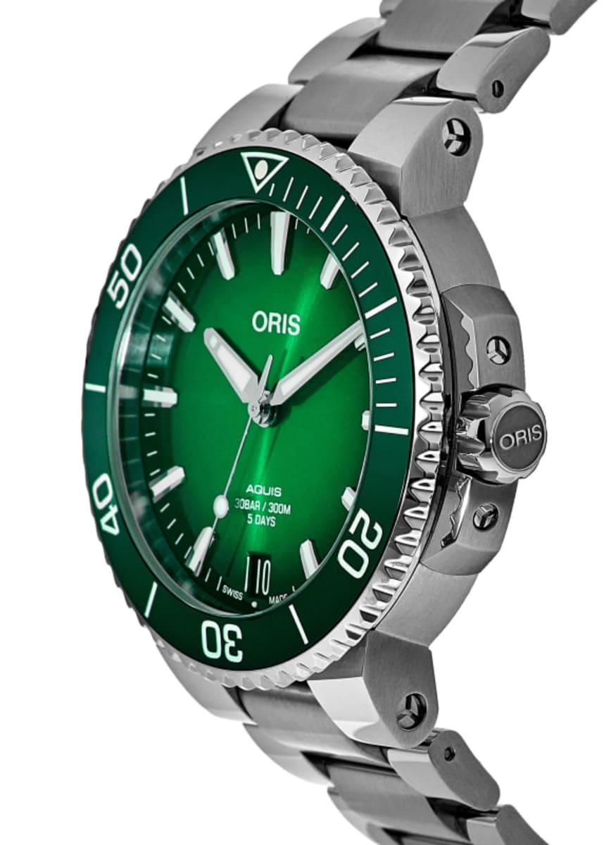 Oris Aquis Date Men's Watch 01 400 7769 4157-07 8 22 09PEB