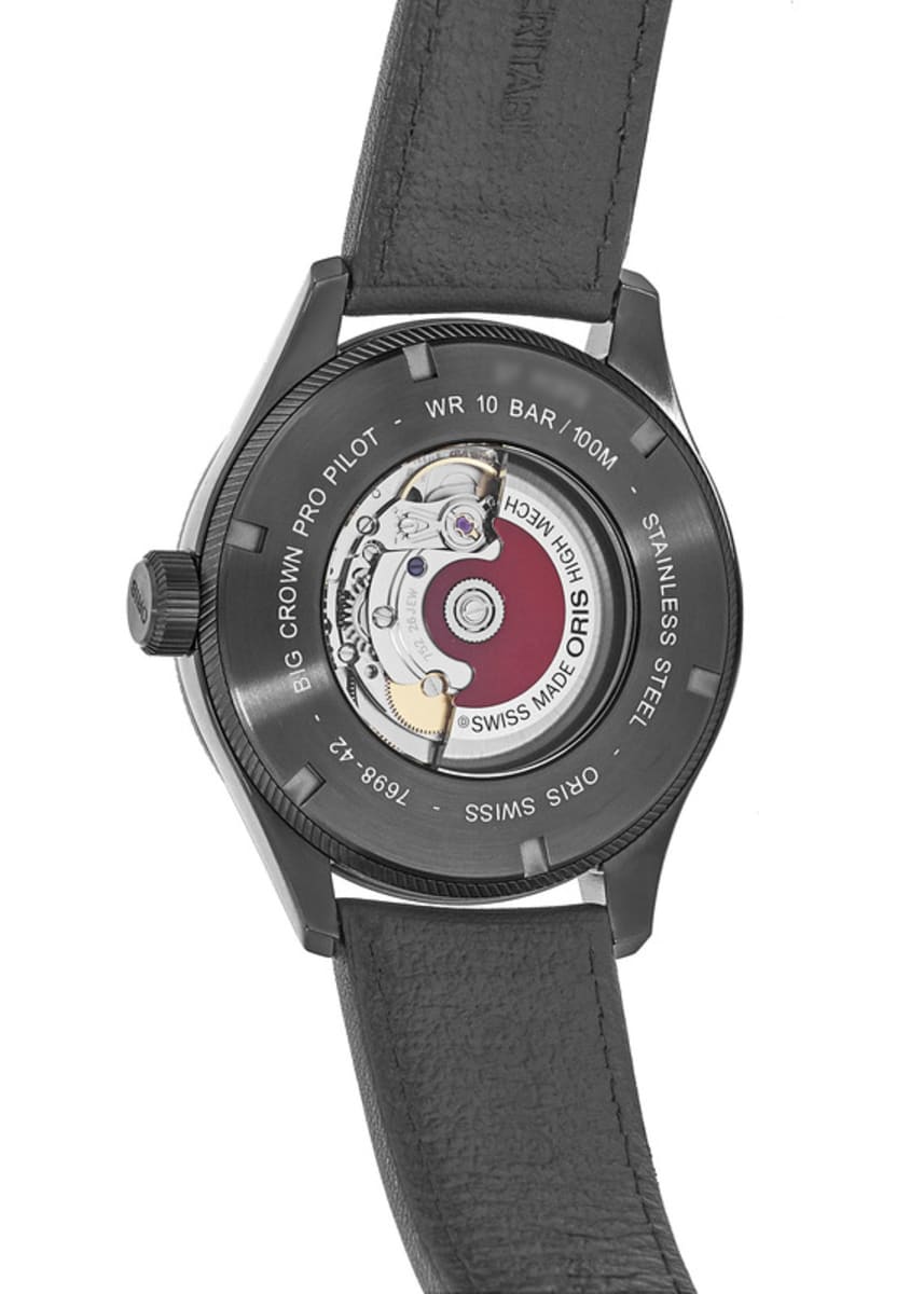 ORIS ブラックラバーベルト 01 427 174 FC ORIS ブラックラバーベルト