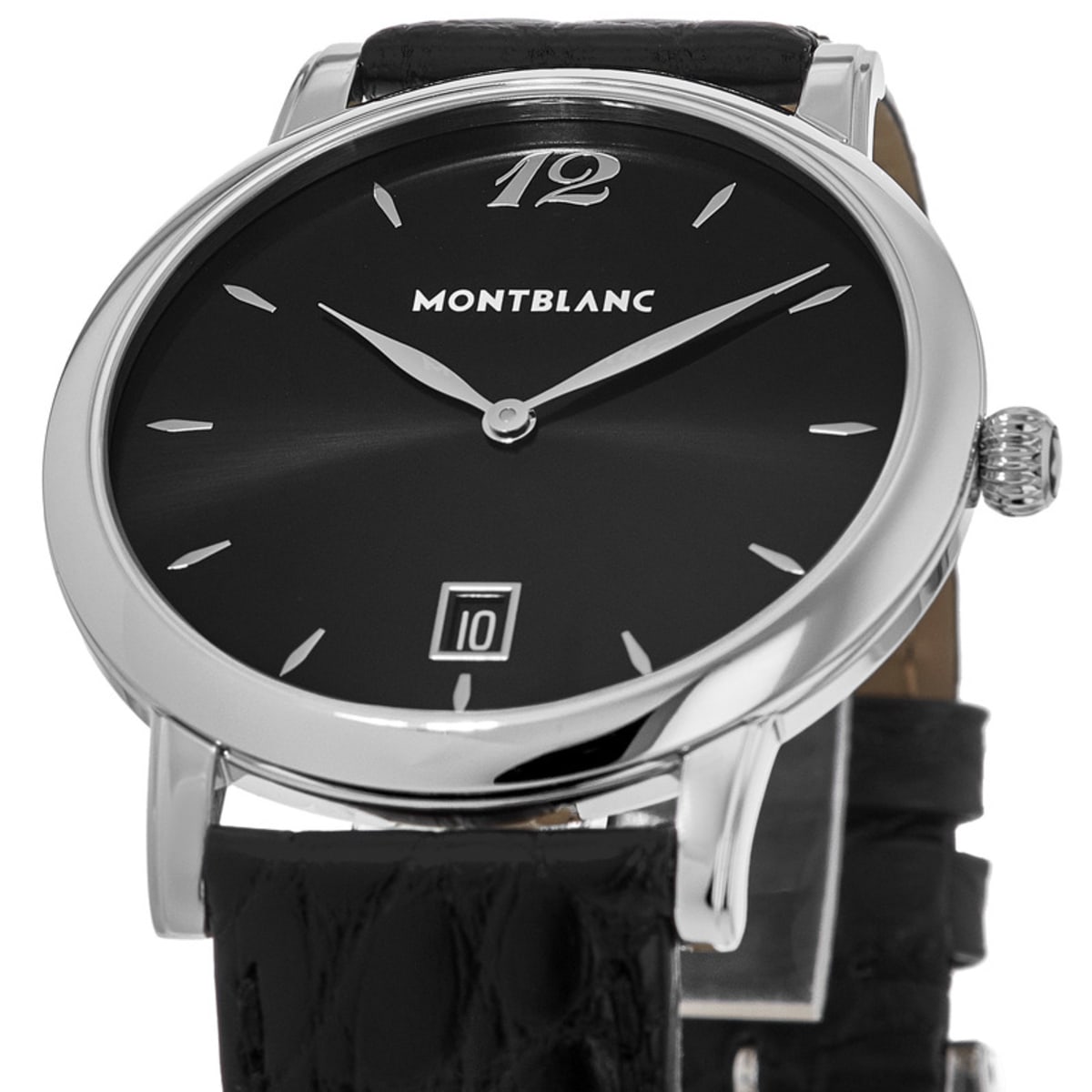 Black Leather Strap - Luxury Straps – Montblanc® CA