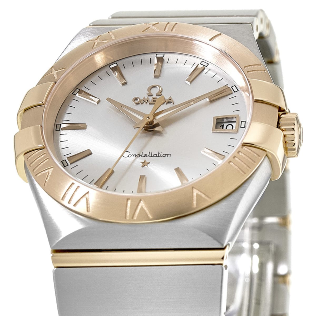 Omega Constellation Quartz 35mm Yellow Gold & Steel Unisex Watch