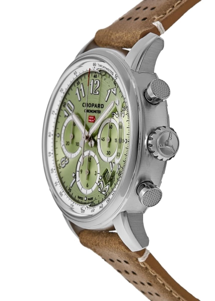 Chopard Mille Miglia Automatic Chronograph Green Dial Leather 