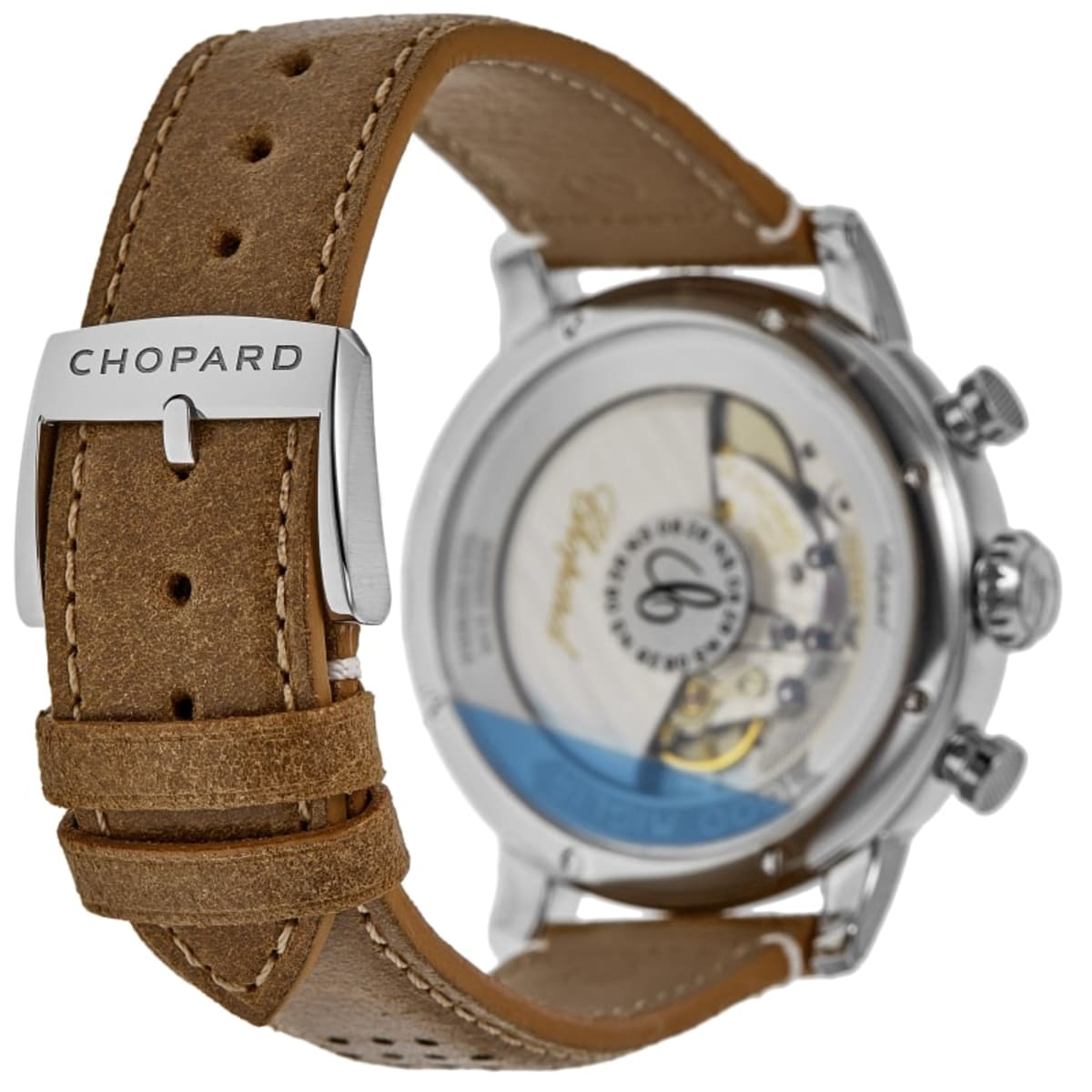 Chopard Mille Miglia Automatic Chronograph Green Dial Leather 