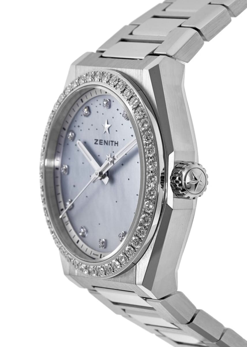 Zenith Defy Midnight Automatic Diamond Steel Women's Watch 16.9200.670 ...