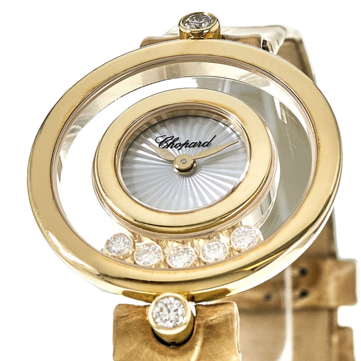 Chopard Happy Diamonds Icons 18kt Rose Gold 5 Floating Chopard Happy Diamonds Icons 18kt Rose Gold 5 Floating