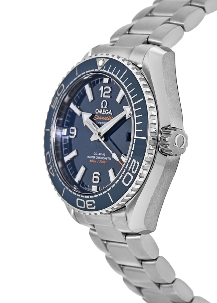 Planet Ocean 600M Seamaster steel Chronometer Watch 215.30.40.20.03.001