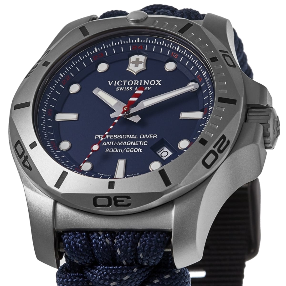 Victorinox Swiss Army I.N.O.X. Professional Diver Blue Dial 