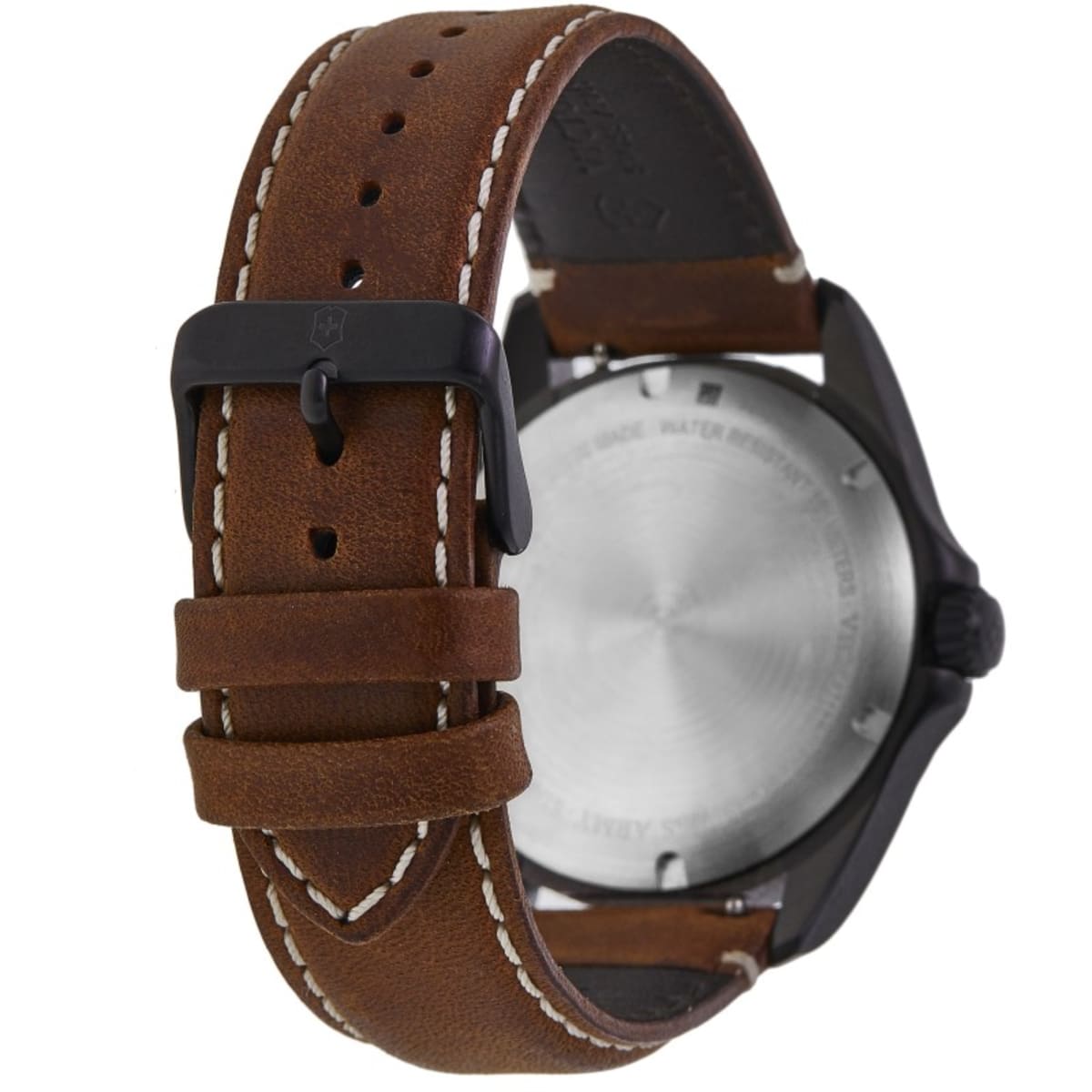 Victorinox Swiss Army Heritage Quartz Blue Dial Brown Leather