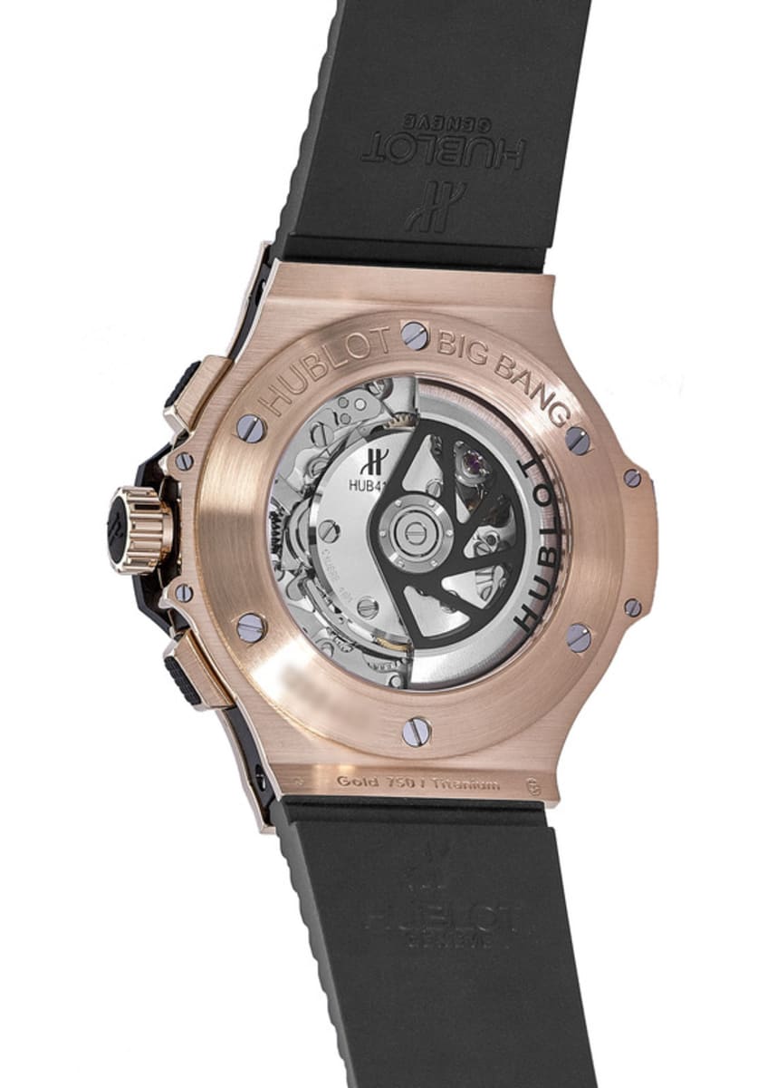 Hublot Big Bang Rose Gold /Ceramic Black Dial 44mm Watch B/P 301.PB.130.RX