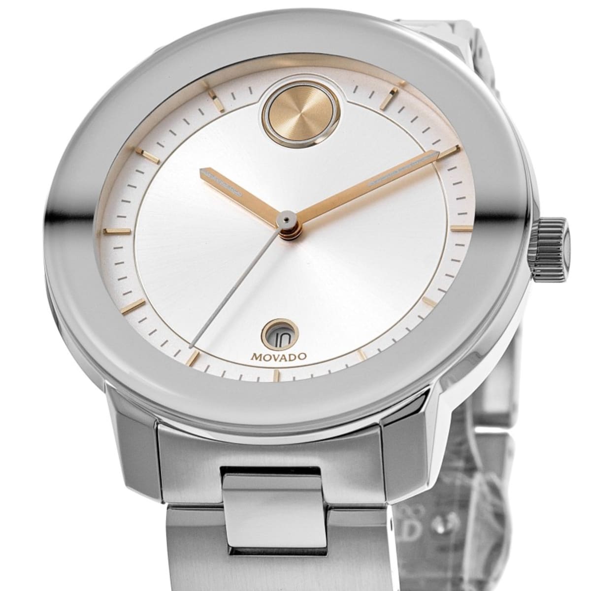 Movado Bold Women’s Verso Stainless Steel Bracelet Watch 3600747 Movado BOLD Verso Women main image 2