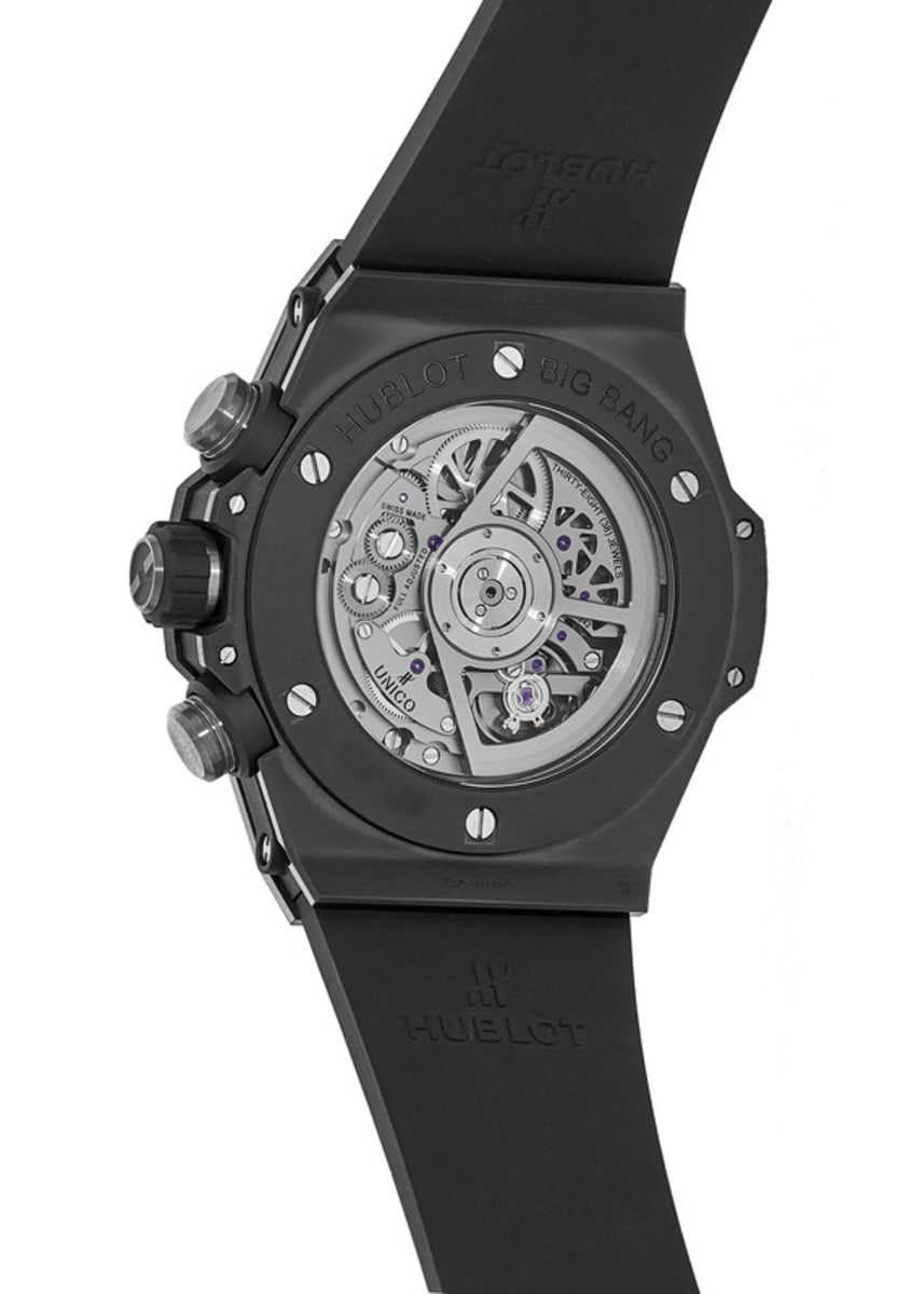 hublot unico black magic 42mm