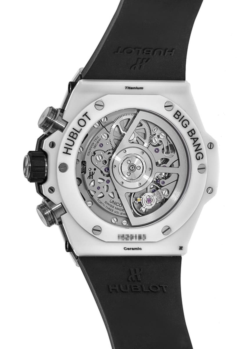 ▷ Hublot Big Bang Unico Titanium White Skeleton 42mm Dial & Rubber Strap  441.NE.2010.RW - REVIEW 