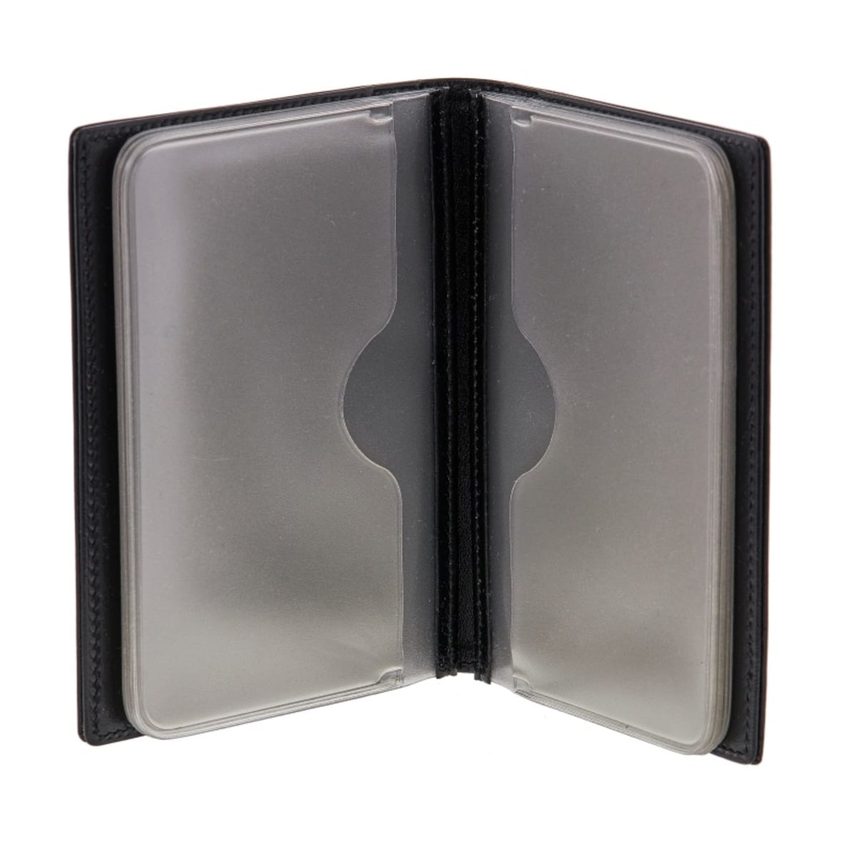 Montblanc Meisterstuck Black Leather Card Holder 5527 | WatchMaxx