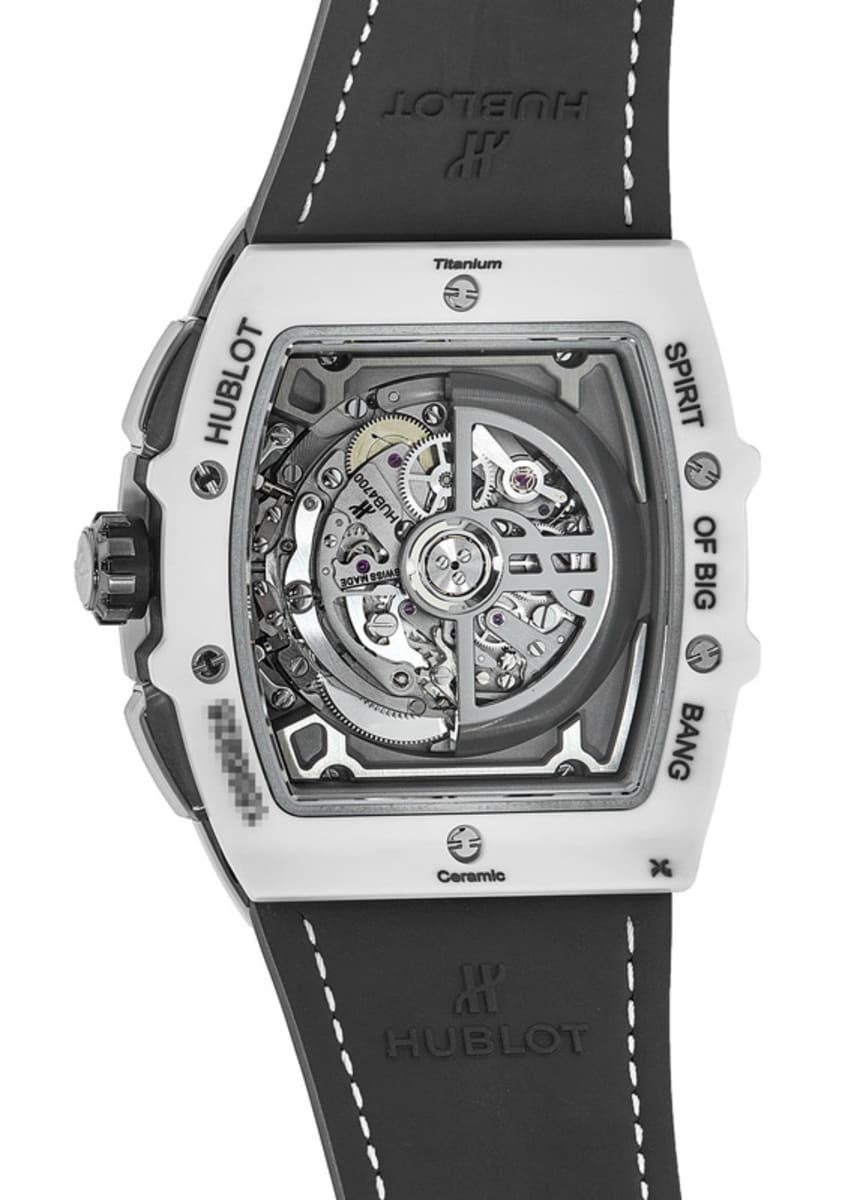 Hublot Spirit Of Big Bang White Ceramic Watch - 45 mm - Sapphire  Dial-601.HX.0173.LR