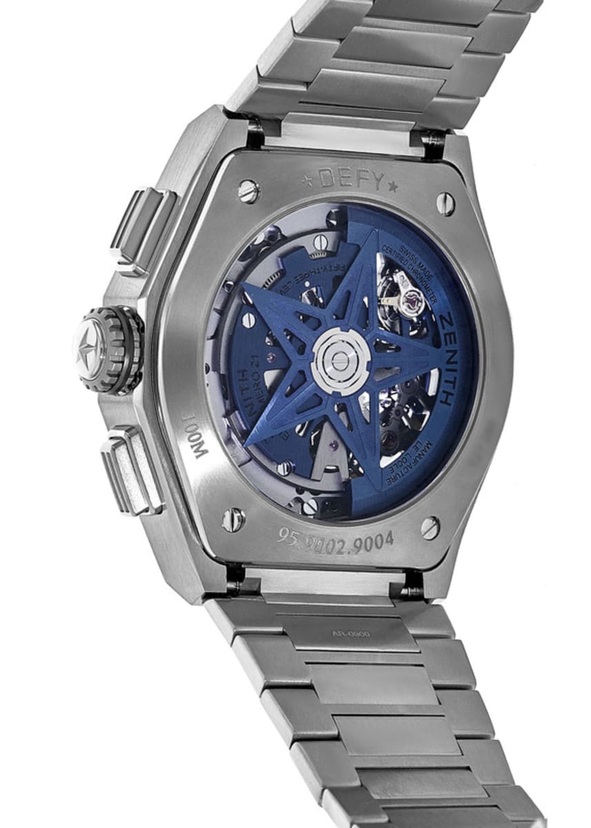 Zenith Defy El Primero 21 Titanium Skeleton Dial & Bracelet  95.9002.9004/78.M9000 - BRAND NEW