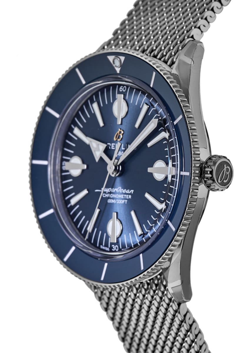 Breitling Superocean Heritage '57 Blue Dial Stainless Steel Men's Watch  A10370161C1A1