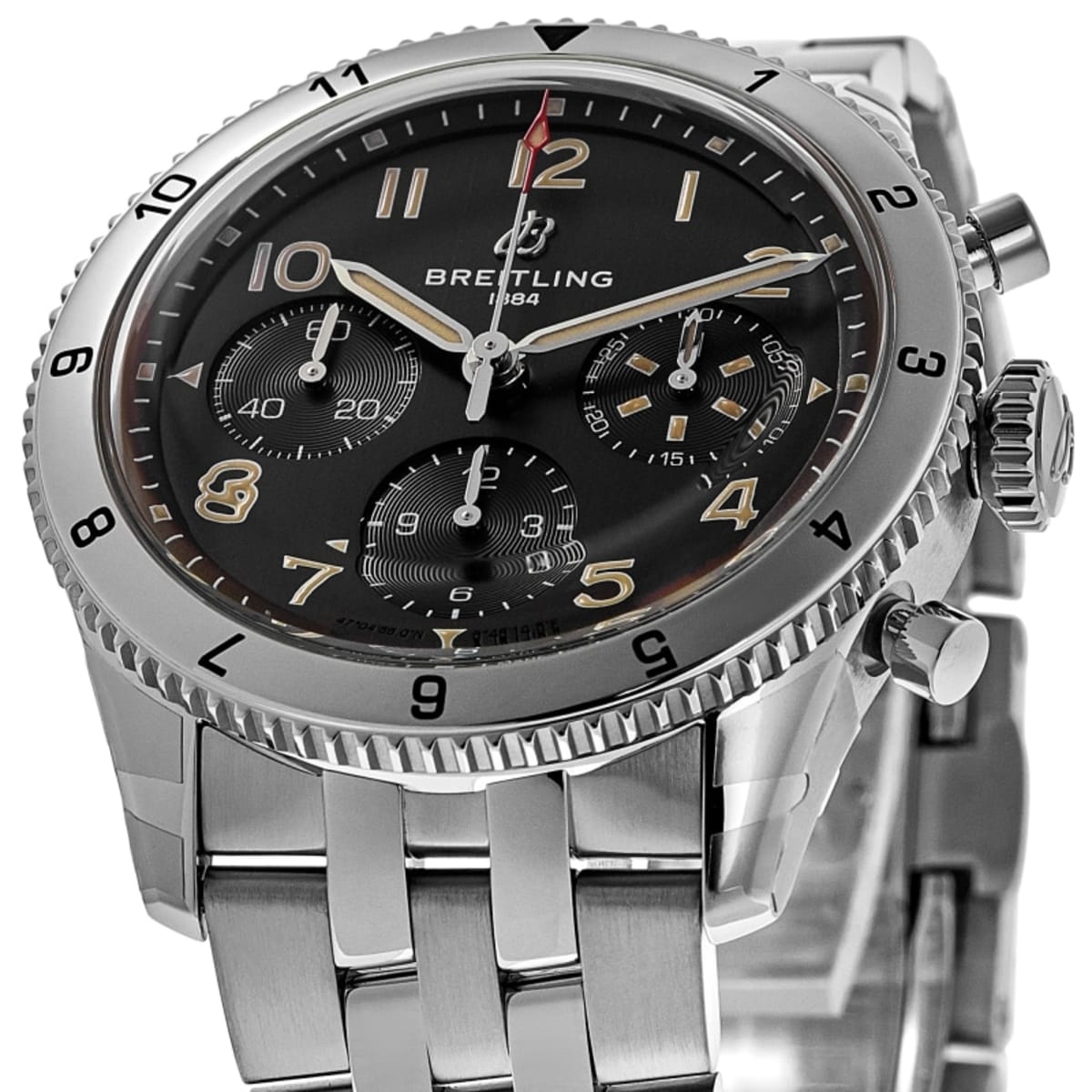 Breitling Classic Avi Chronograph 42 Men's Watch A233803A1B1A1