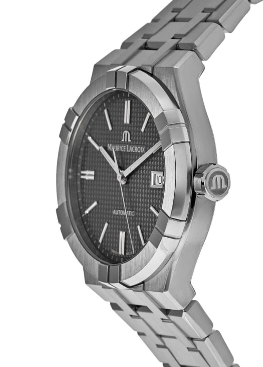 Maurice Lacroix Aikon Automatic Grey Dial Steel Men\'s Watch AI6008-SS002-230 -1