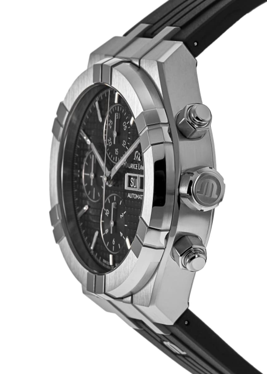 Maurice Lacroix Aikon Automatic Black Chronograph Dial