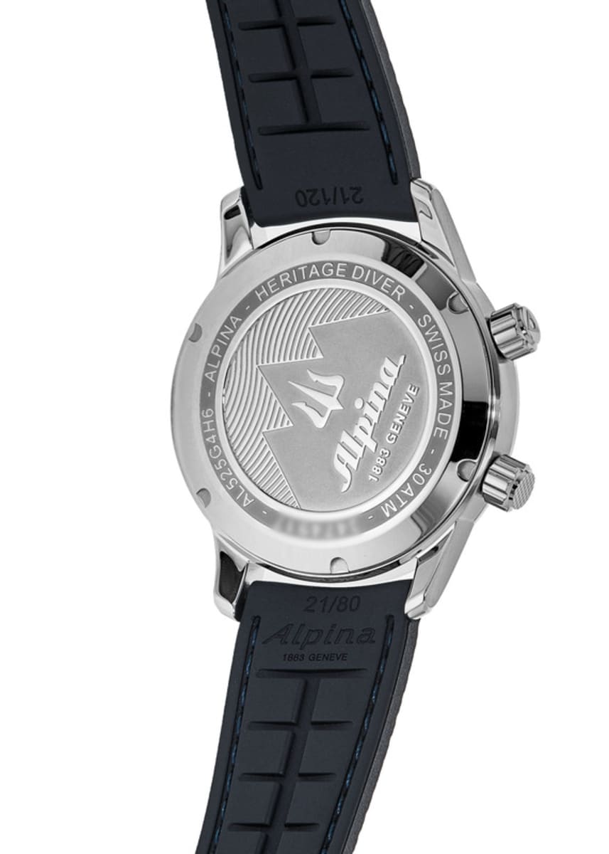 Alpina Seastrong Diver Heritage Automatic Men's Watch AL-525G4H6