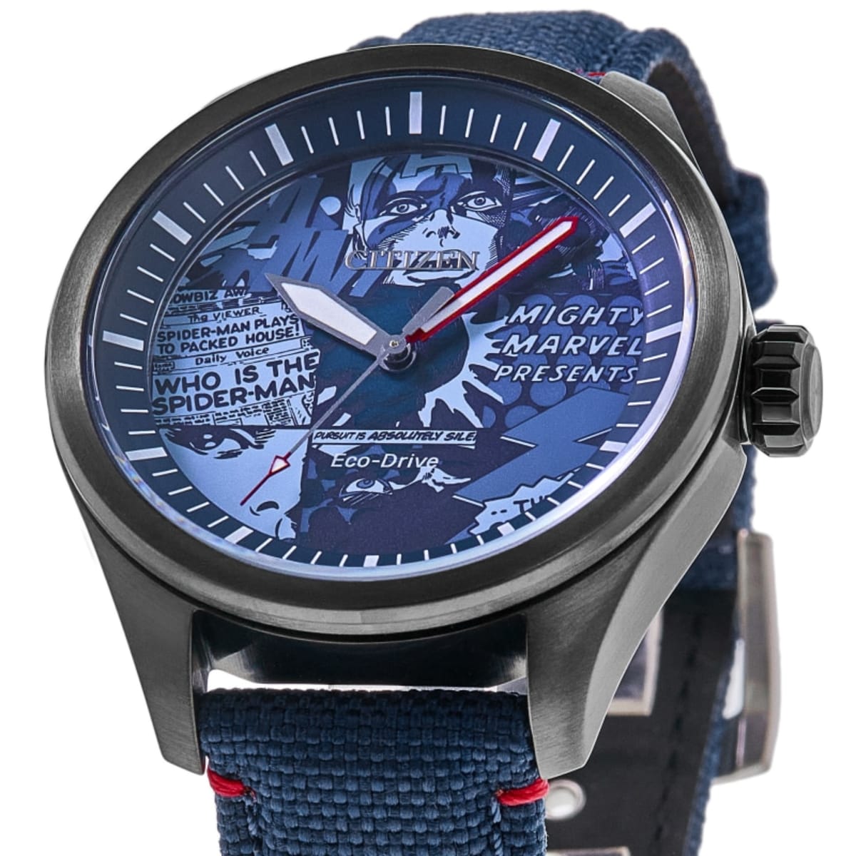 Citizen Eco-Drive Marvel Heroes Men's Watch AW2037-04W | WatchMaxx