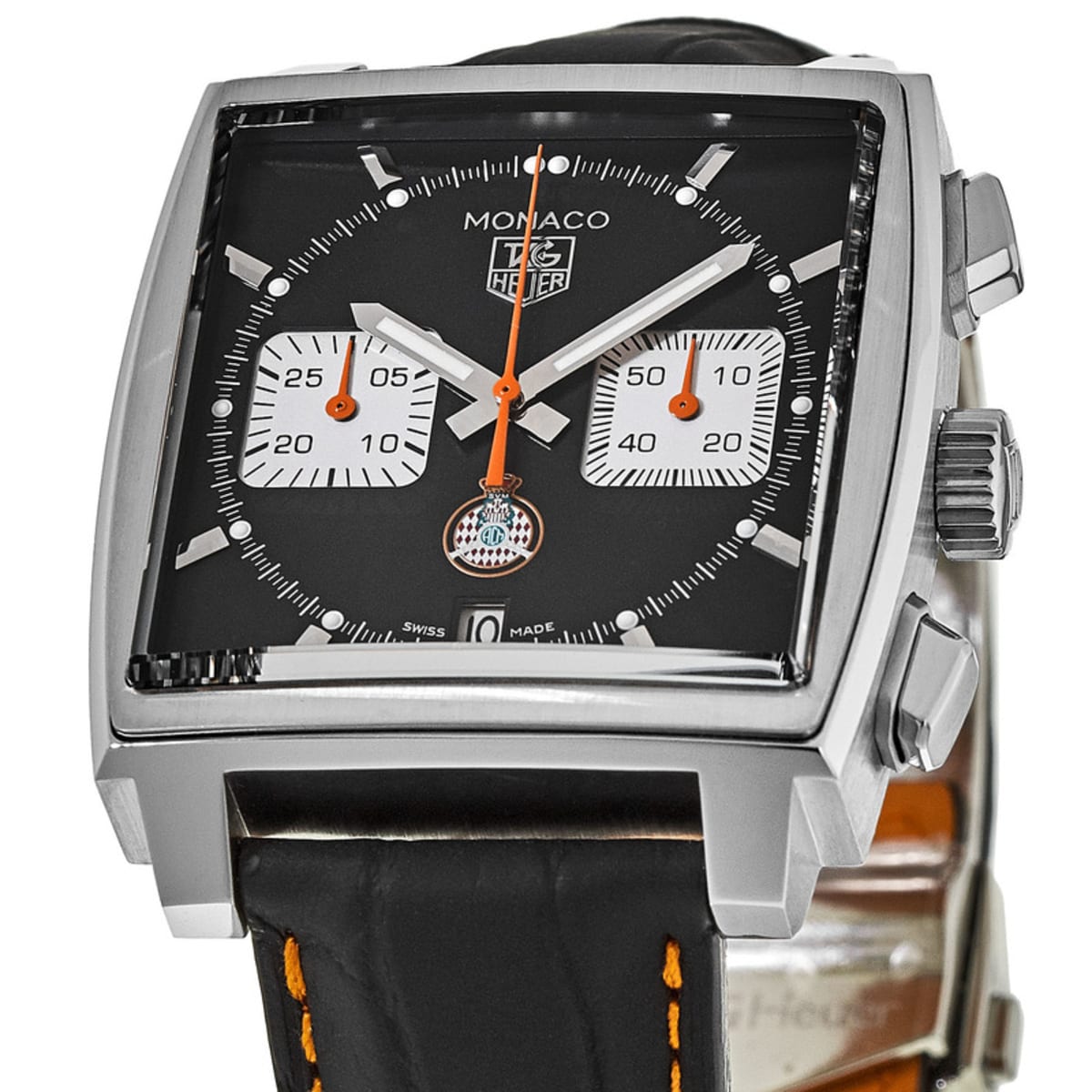 Tag Heuer Monaco Chronograph Limited Edition Black Dial Men's Watch ...