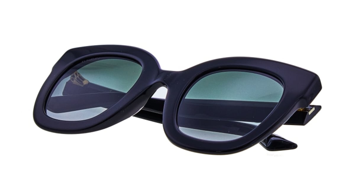 Gucci Grey Square 49mm Women's Sunglasses GG0208S-001-SD