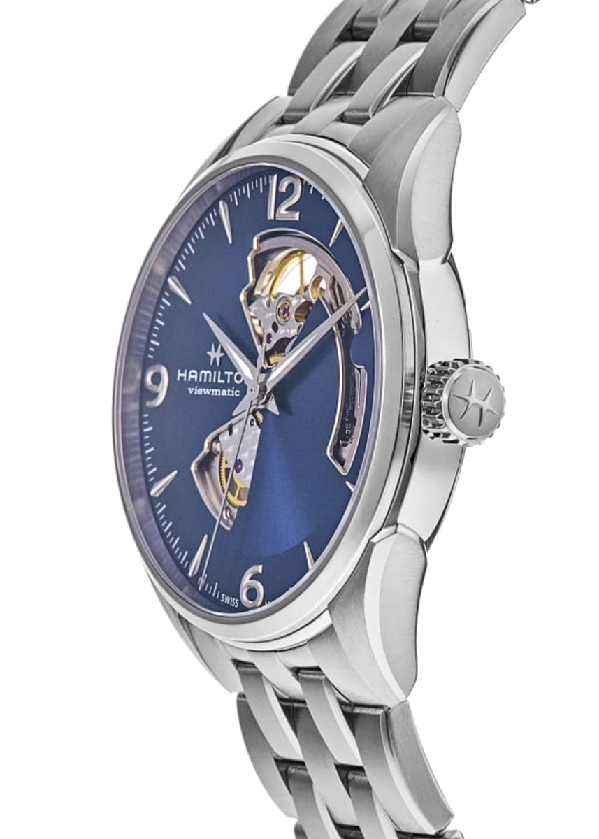 Hamilton Jazzmaster Open Heart Men's Watch H32705141 | WatchMaxx