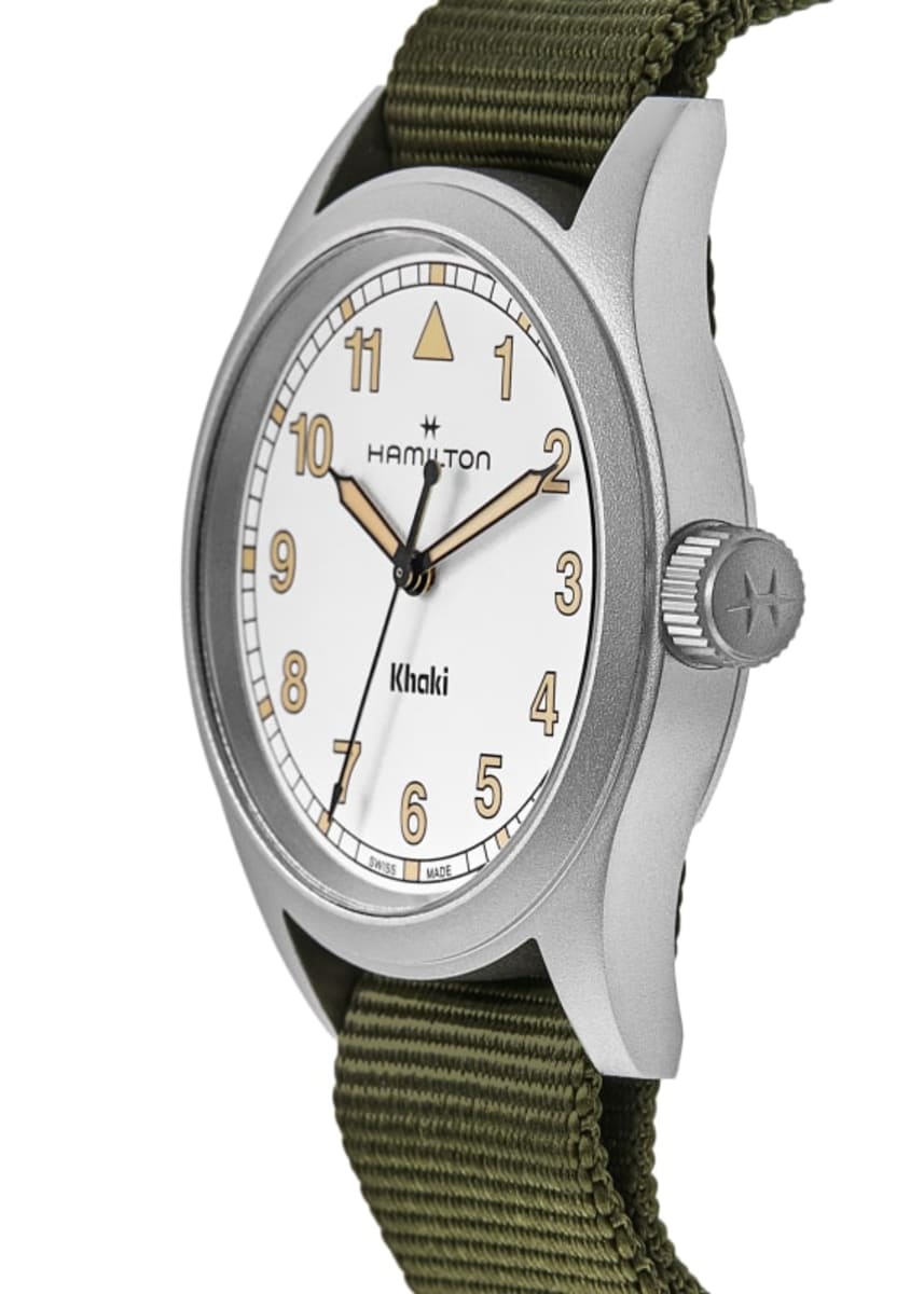 Hamilton Khaki Field Quartz Men's Watch H69401910 | WatchMaxx