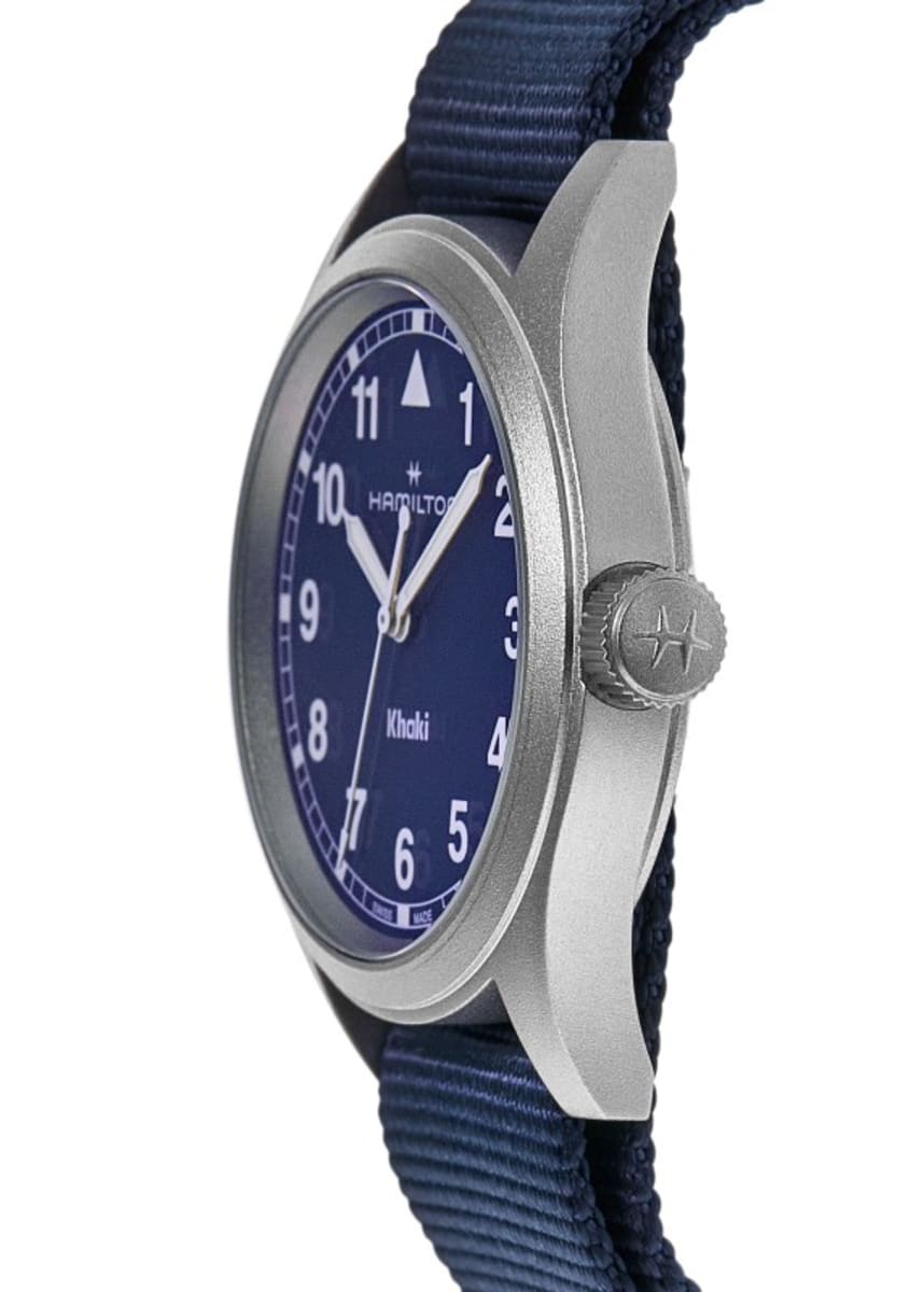 Hamilton Khaki Field Quartz Men's Watch H69401940 | WatchMaxx