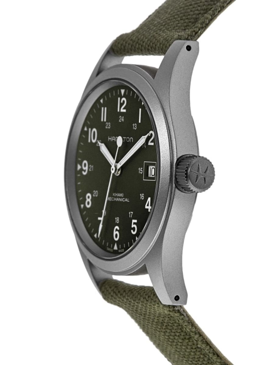 Hamilton khaki mechanical green hot sale