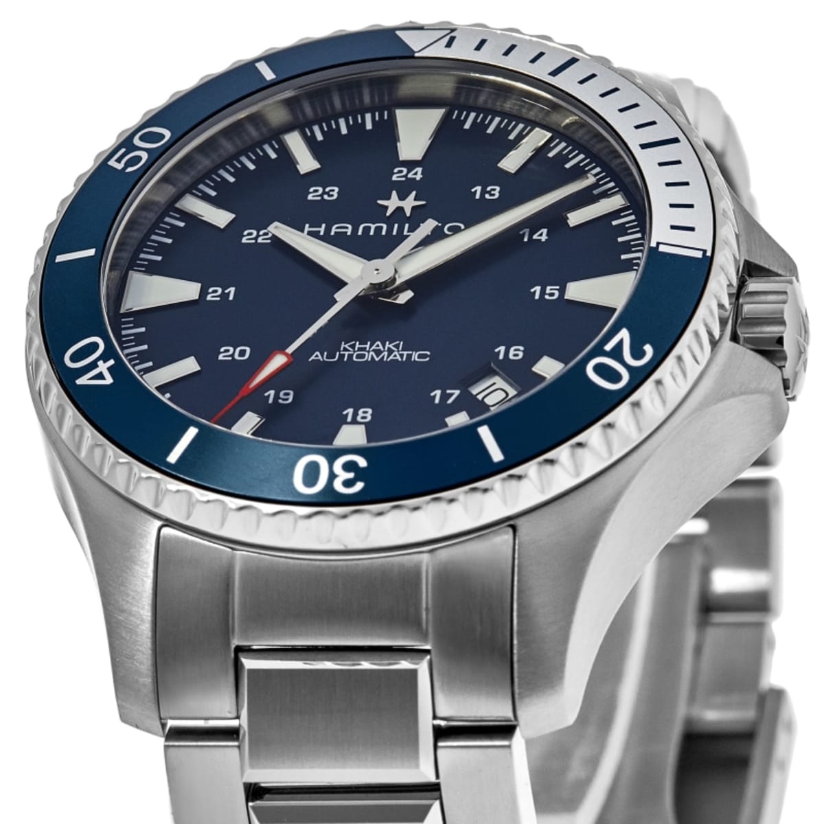 Hamilton Khaki Navy Scuba Auto Men's Watch H82345141 | WatchMaxx