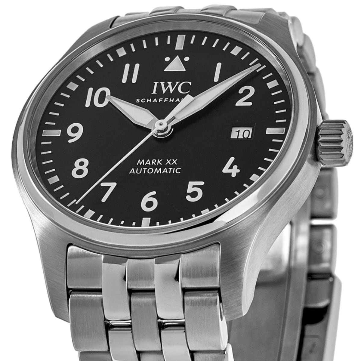 IWC Pilot's Mark XX Black Dial Steel Men's Watch IW328202