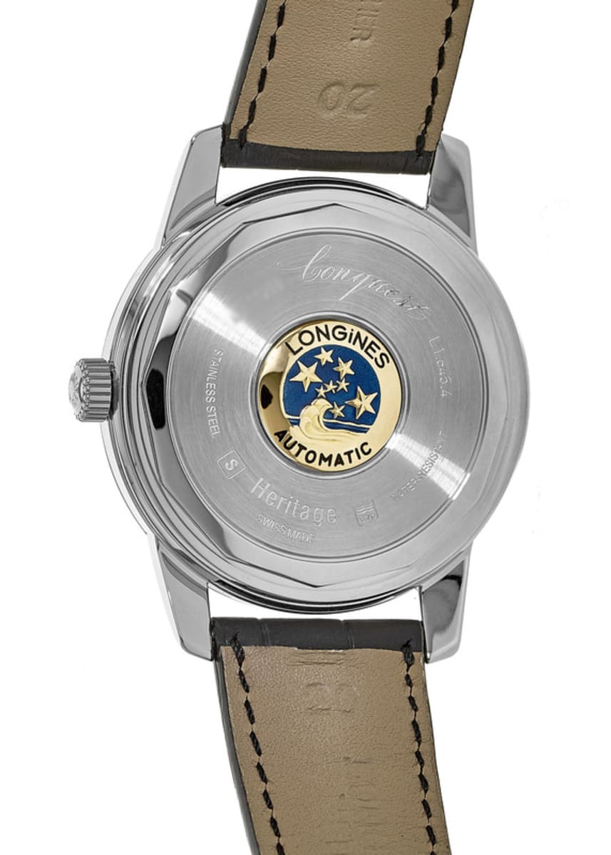 Longines Conquest Heritage Men's Watch L1.645.4.75.4 | WatchMaxx