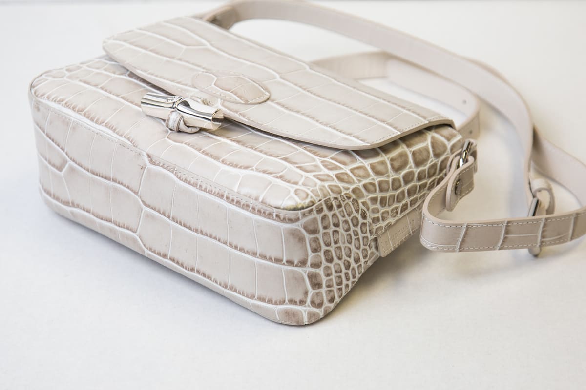 Cross body bags Longchamp - Roseau ivory leather cross body bag - 2079871239
