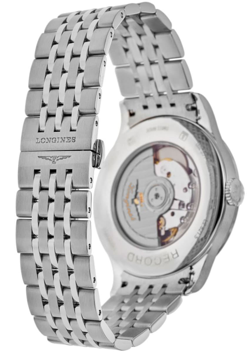Longines Record Chronometer Men's Watch L2.820.4.96.6 | WatchMaxx