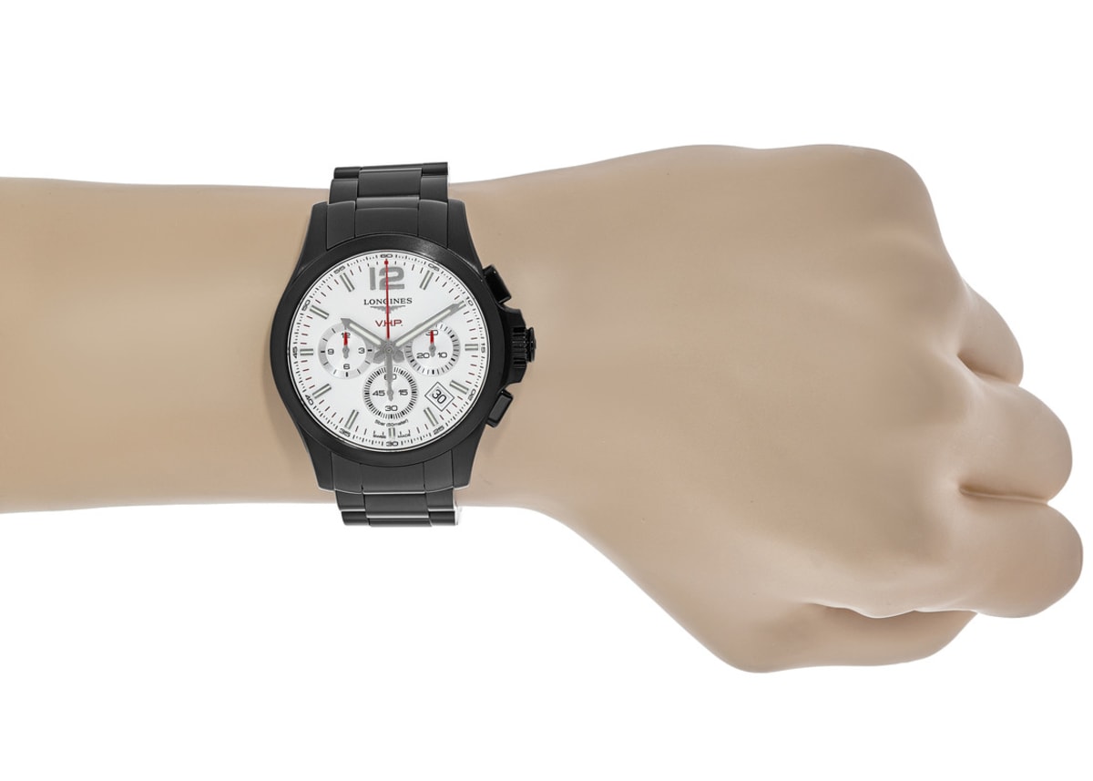 TOP POP❗️ジョージ2世　エクス・ラ・シャペル1750年 ブロンズメダル Longines Conquest V.H.P. Men's Watch L3.717.2.76.6 | WatchMaxx