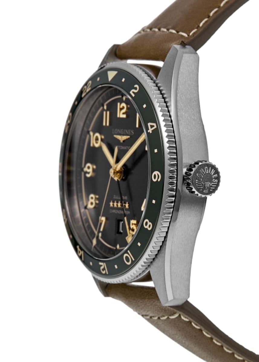 Longines Spirit Zulu Time Men's Watch L3.812.4.63.2 | WatchMaxx