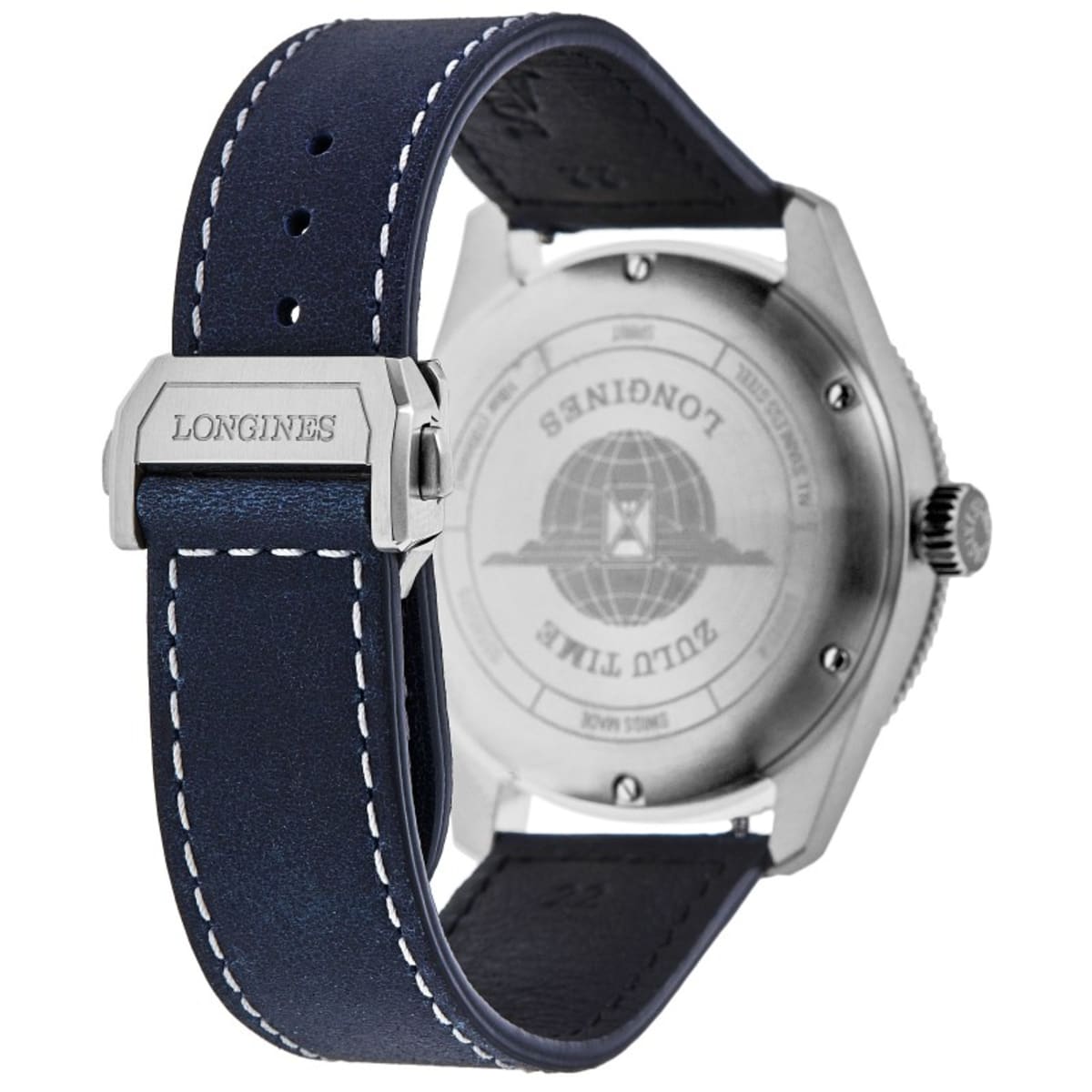 Longines Spirit Zulu Time Men's Watch L3.812.4.93.2 | WatchMaxx