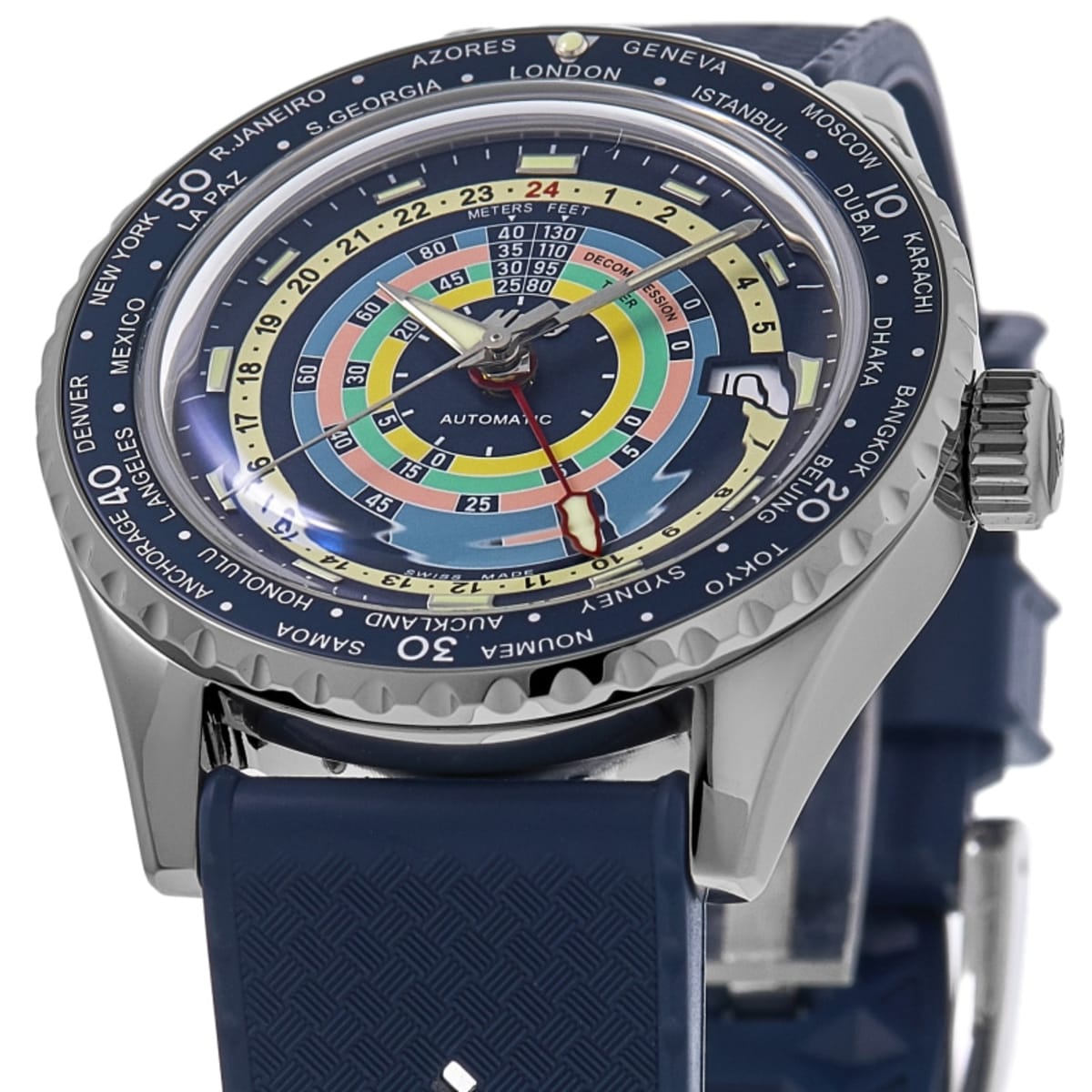 Mido Ocean Star Decompression Worldtimer Men's Watch M026.829.17