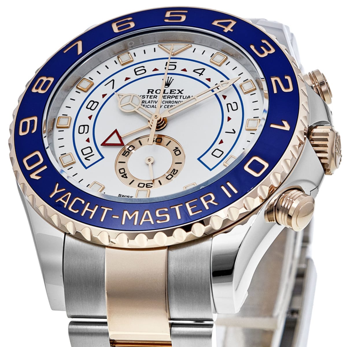 rolex yacht master 2 white dial