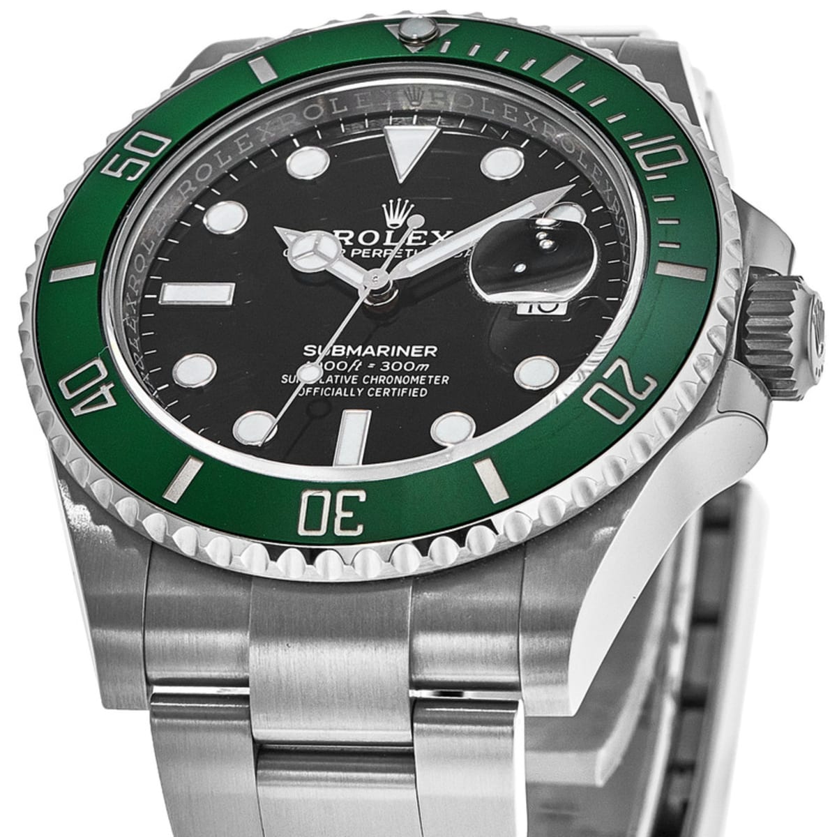 Rolex Submariner in Oystersteel, M126610LV-0002