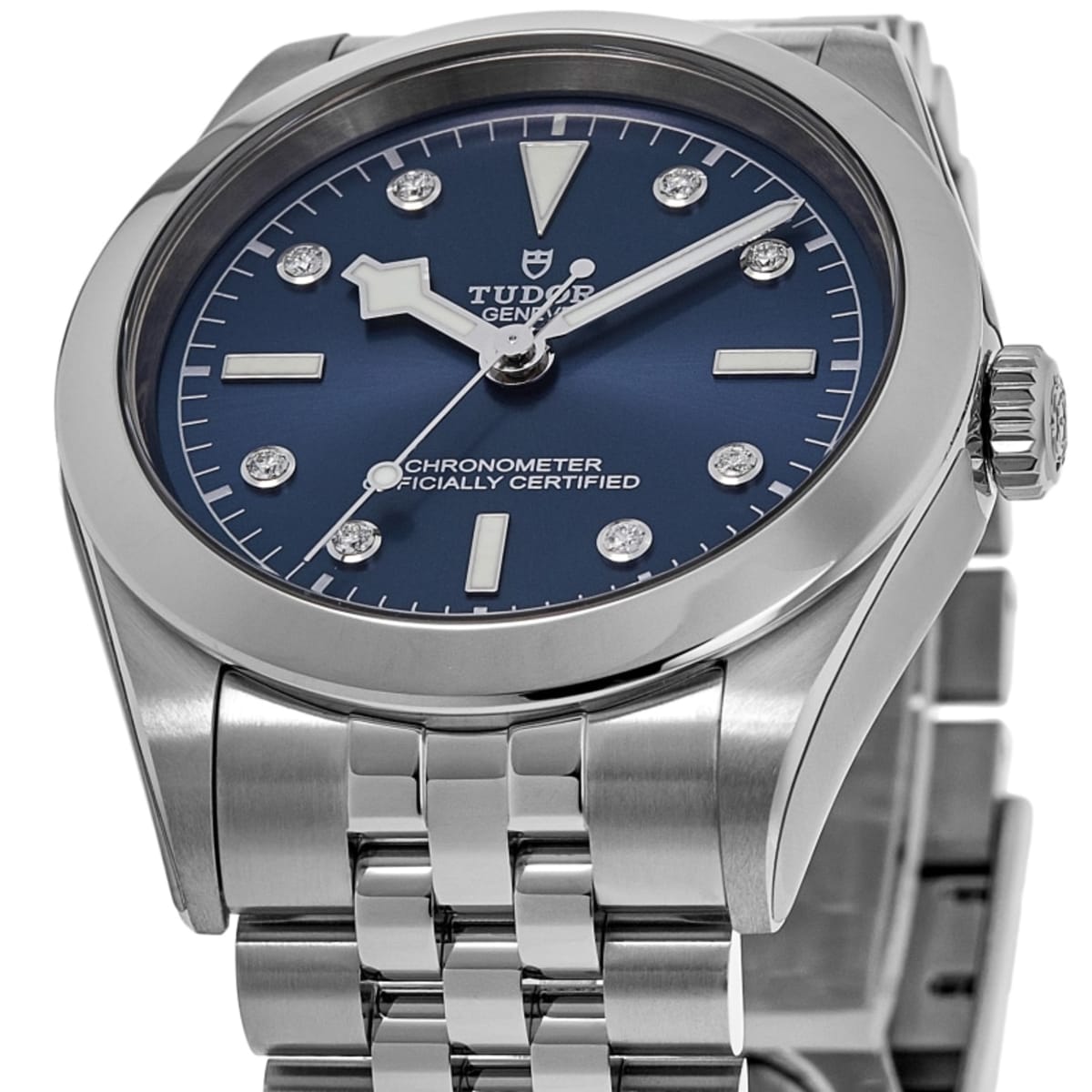 Tudor Black Bay 39 Blue Diamond Dial Stainless Steel Men 