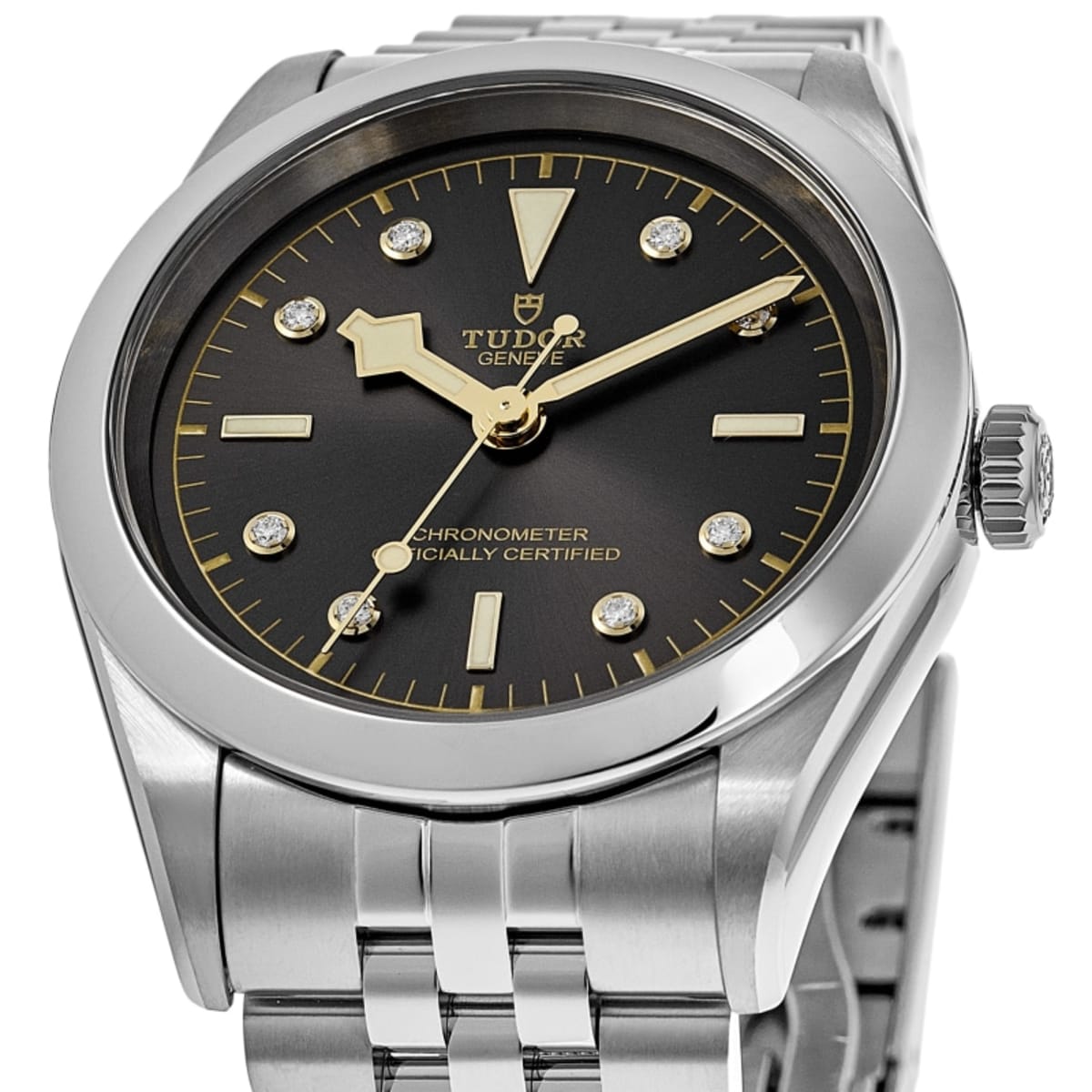 Tudor Black Bay 41 Anthracite Diamond Dial Steel Men 