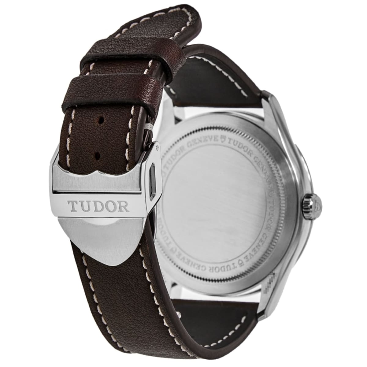 Tudor 1926 41mm Silver Dial Leather Strap Men
