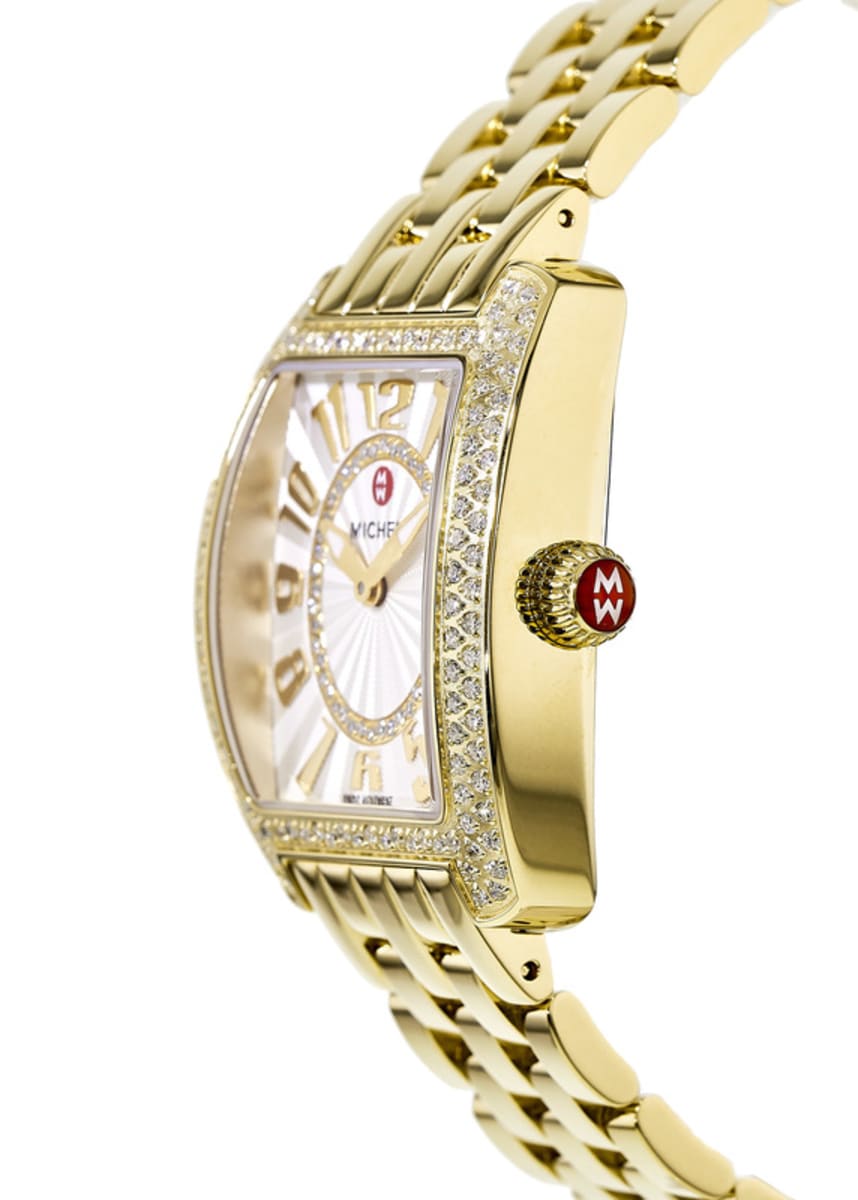 Michele Urban Mini Diamond Gold Women display picture 1